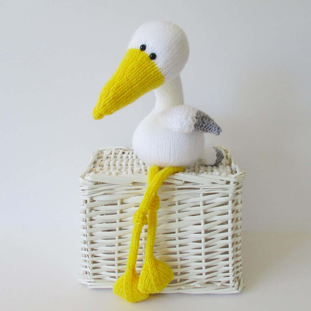 Flamingo and Stork