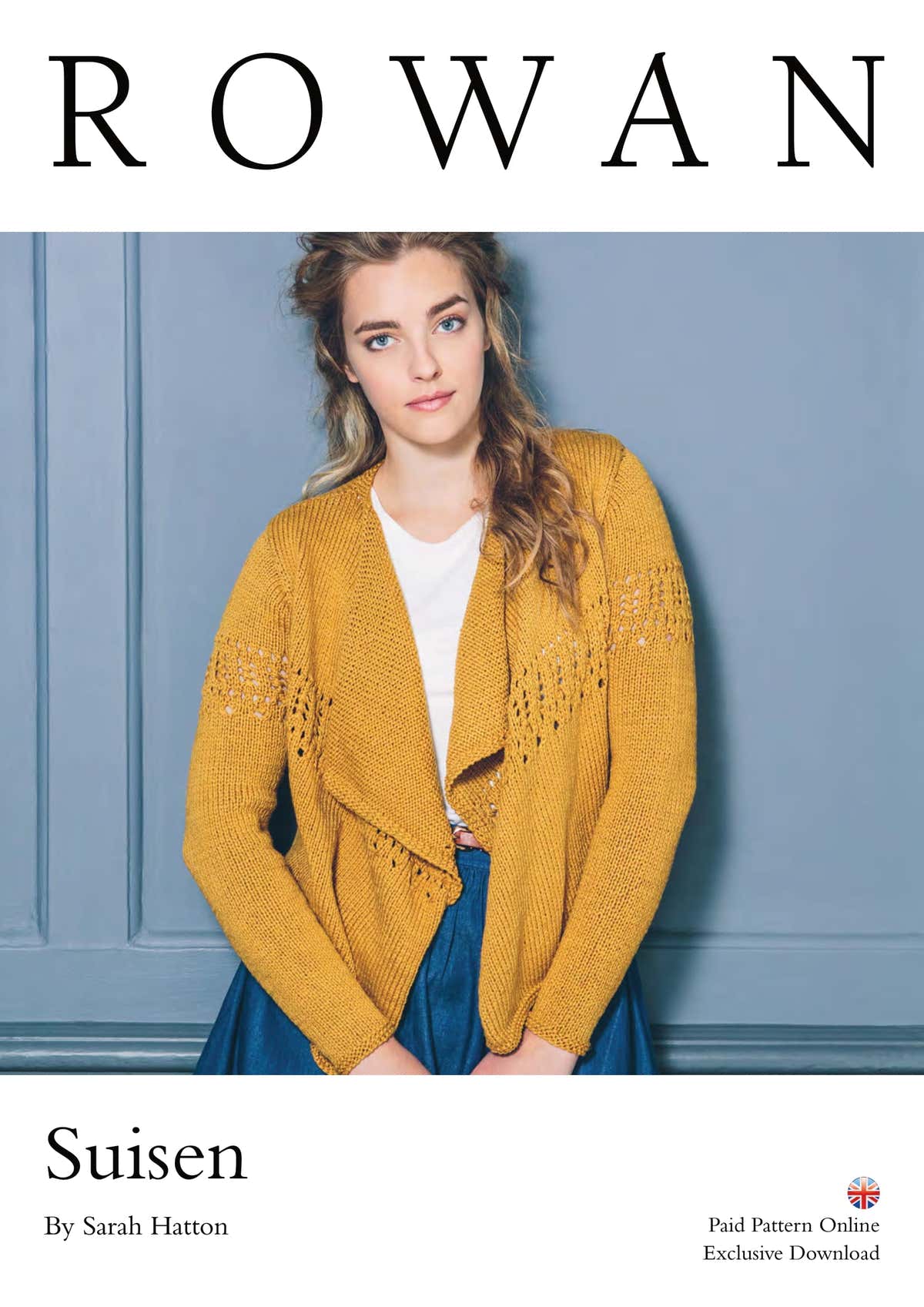 Rowan Suisen Cardigan Knitting Pattern