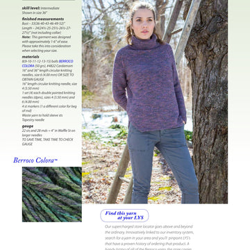 Berroco Damariscotta Jumper Knitting Pattern