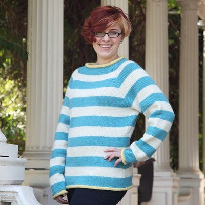 Valley Yarns Big Sky Pullover Knitting Pattern