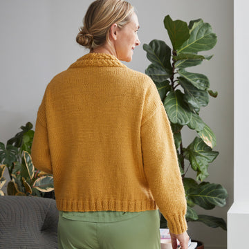 Debbie Bliss Cable Edge Jacket Knitting Pattern