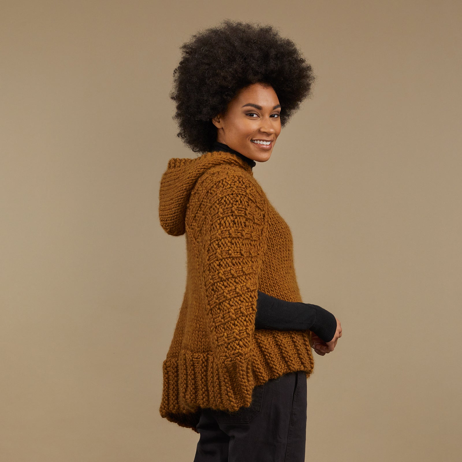 Tahki Yarns Searchlight Poncho Knitting Pattern