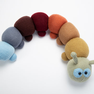 Deramores Caterpillar Draught Excluder Knitting Pattern