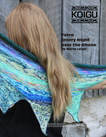 Koigu Terra Starry Night over the Rhone Knitting Pattern