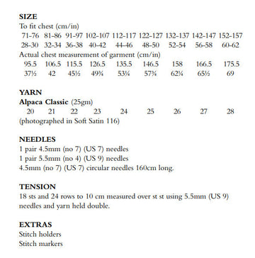 Sophie Cardigan in Rowan Alpaca Classic - RTP007-00012-ENP - PDF