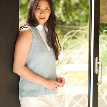 Peace Vest in Rowan Cotton Revive PDF