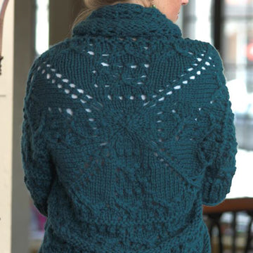 Circle Shrug Bolero Knitting Pattern