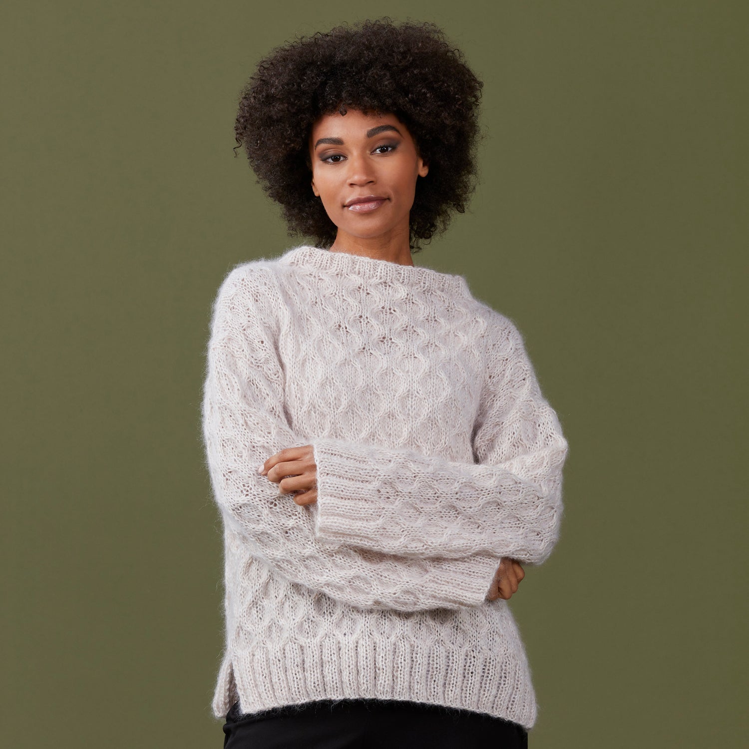 Sesia Hadley Pullover Jumper Knitting Pattern