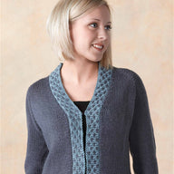 Valley Yarns Network Cardigan Knitting Pattern