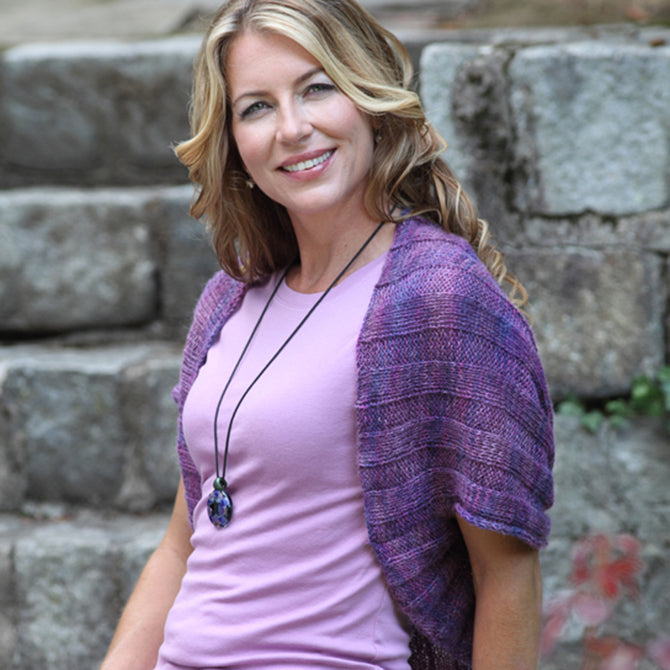 Valley Yarns Square Bolero Knitting Pattern