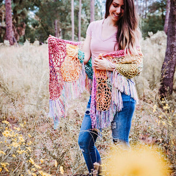 Milkweed Leaf Shawl