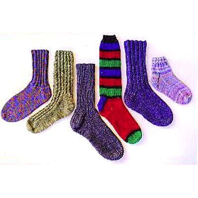 Ann Norling 12 Adult Basic Socks Knitting Pattern