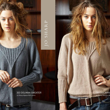 Jo Sharp Dolman Sweater Jumper Knitting Pattern