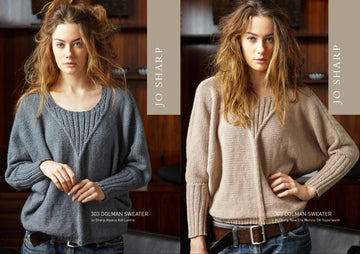 Jo Sharp Dolman Sweater Jumper Knitting Pattern