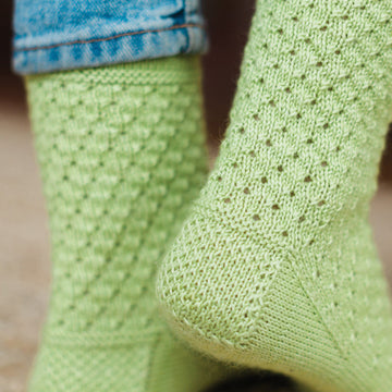 SweetGeorgia Sugar Craving Socks Knitting Pattern