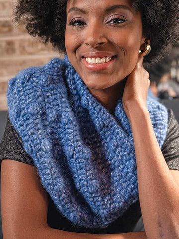Selenite Cowl in Berroco Gimlet PDF