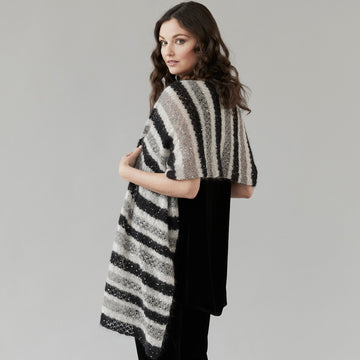 Sesia Hillman Shawl Wrap Knitting Pattern