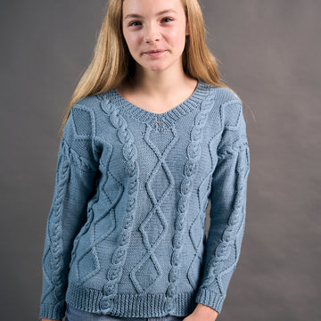 Mini Clara Sweater Jumper Knitting Pattern
