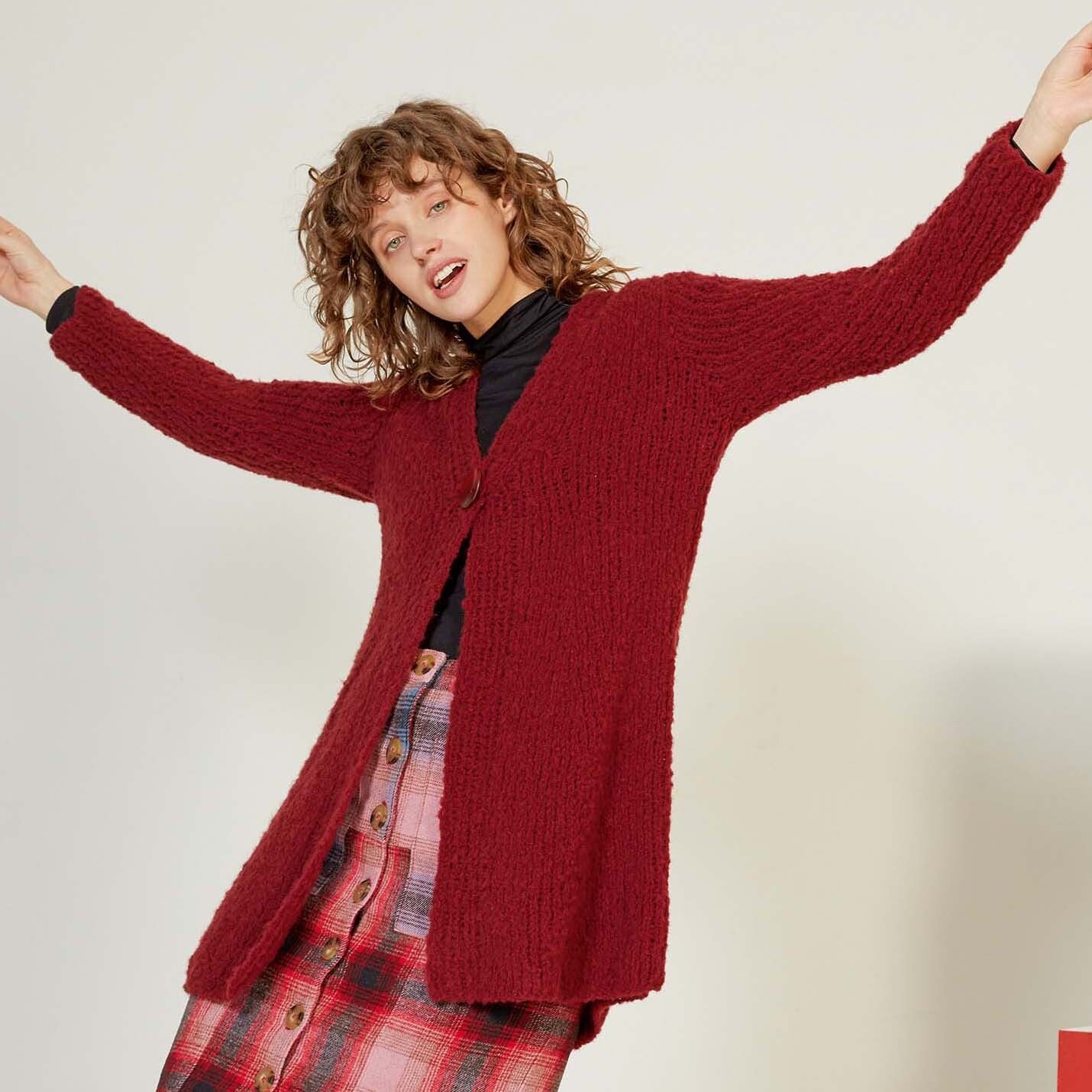 Lang 274-69 Cardigan Knitting Pattern