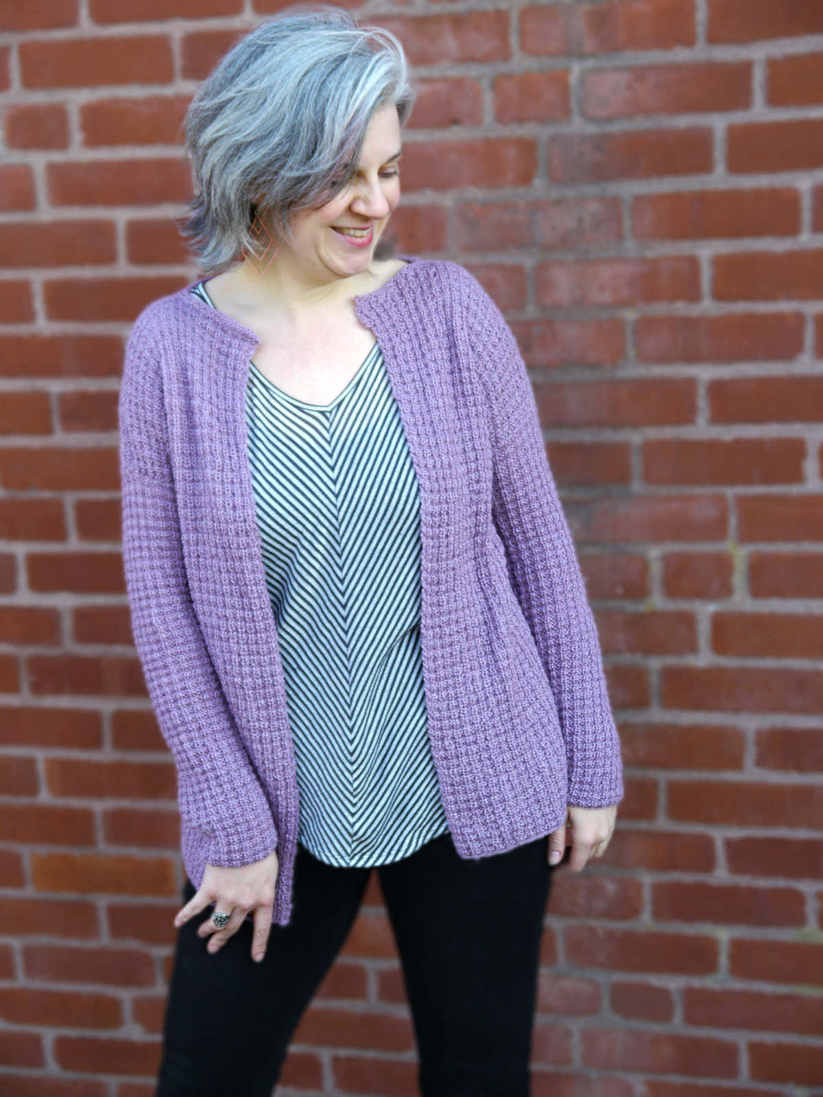 Berroco Ametrine Cardigan Knitting Pattern