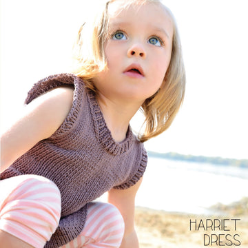 Blue Sky Fibers Harriet Dress Knitting Pattern