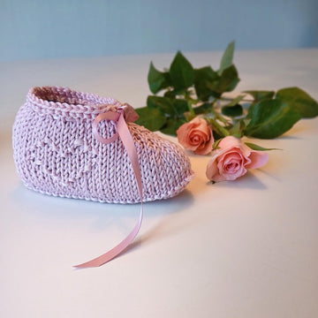 Tiny Heart Baby Shoes