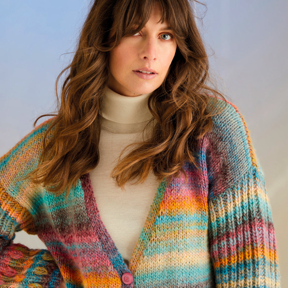 Sirdar Coral Sleeves Cardigan Knitting Pattern