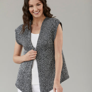 Tahki Yarns Woodley Vest Knitting Pattern