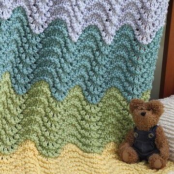 Valley Yarns Welcome Home Blanket Knitting Pattern