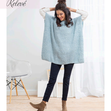 Universal Yarn RelevÃƒÂ© Cape Knitting Pattern