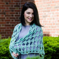 Valley Yarns Arkose Shawl Crochet Pattern