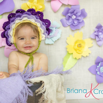 Flower Bonnet Hat