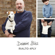Debbie Bliss Barry's Gansey Sweater Knitting Pattern