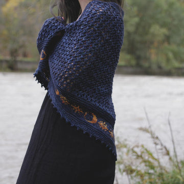 Widdershins Shawl