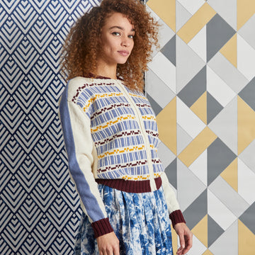 MillaMia Signe Bomber Jacket Knitting Pattern