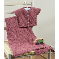 Valley Yarns Aprilis Baby Blanket Knitting Pattern