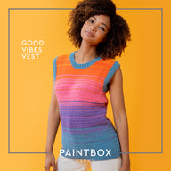 Paintbox Yarns Good Vibes Vest Knitting Pattern