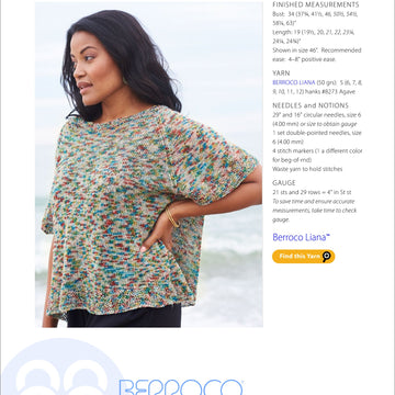 Berroco Nevis Jumper Knitting Pattern