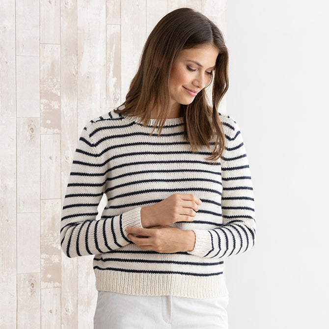 String Madison Pullover Jumper Knitting Pattern