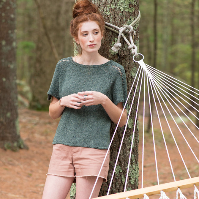 Berroco Juniper Top Knitting Pattern