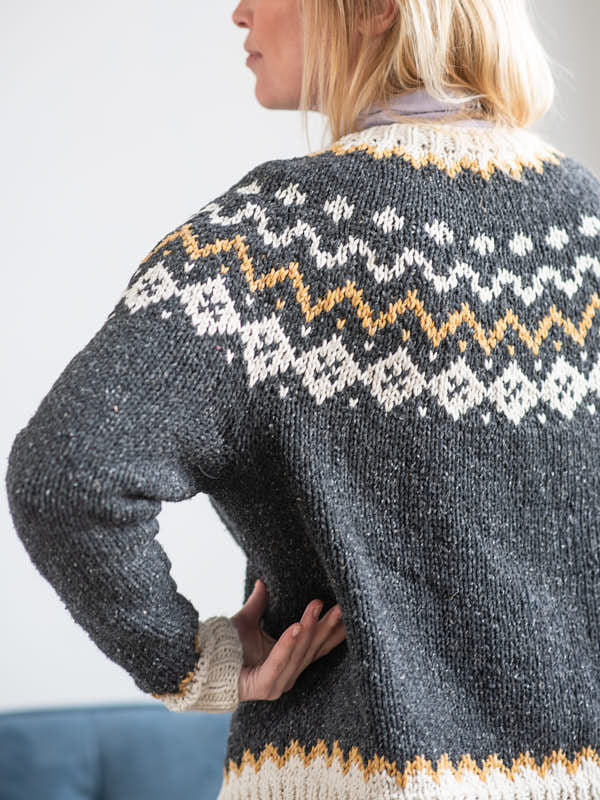 Robette Cardigan in Berroco Remix Chunky PDF