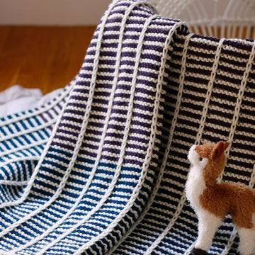 Berroco Corey Blanket Knitting Pattern