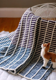 Berroco Corey Blanket Knitting Pattern
