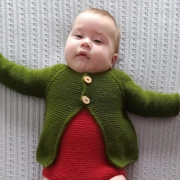 Cedarwood Baby Cardigan | 0-24 months