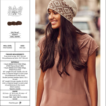 AMANO Evelyn Hat PDF