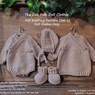 Clothes for The Oak Folk Doll Set L