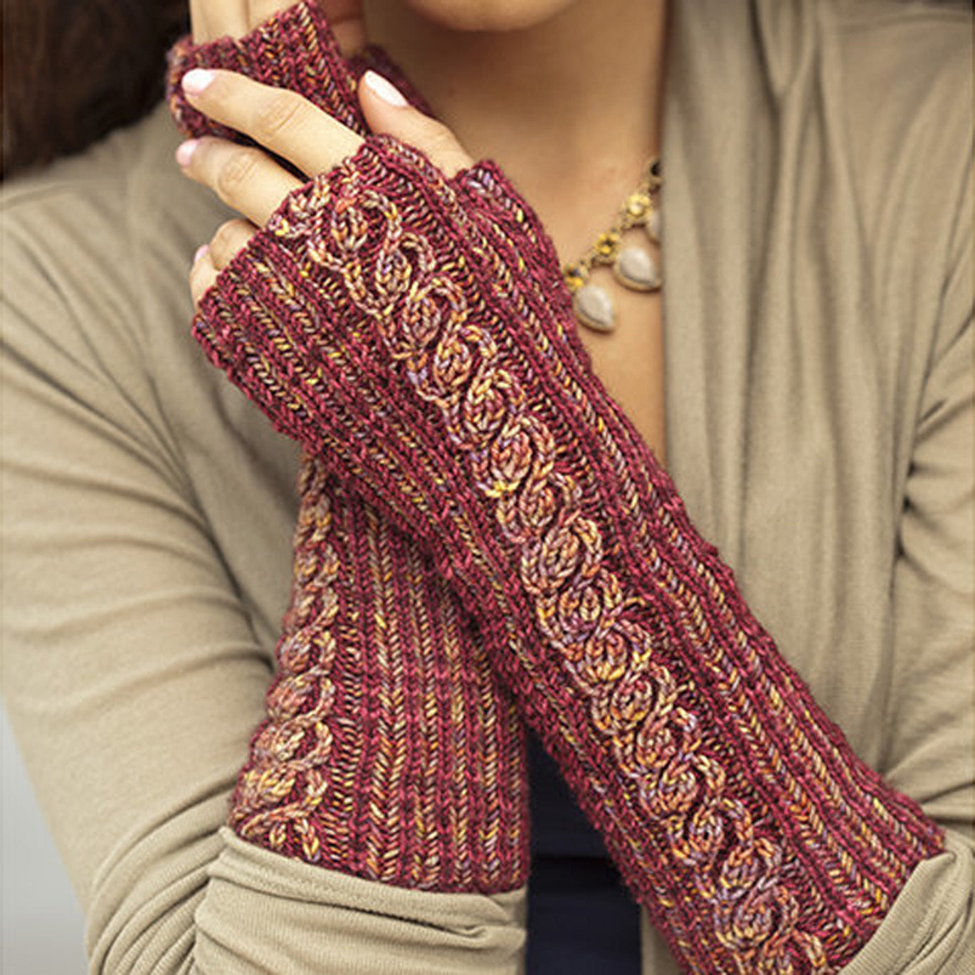 Malabrigo Greywacke Gloves Knitting Pattern