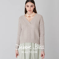 Debbie Bliss Falkirk Sweater Knitting Pattern
