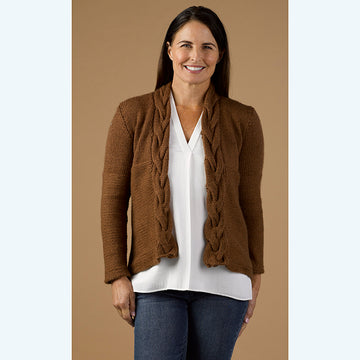 Stacy Charles Fine Yarns Rosewood Cardigan Knitting Pattern