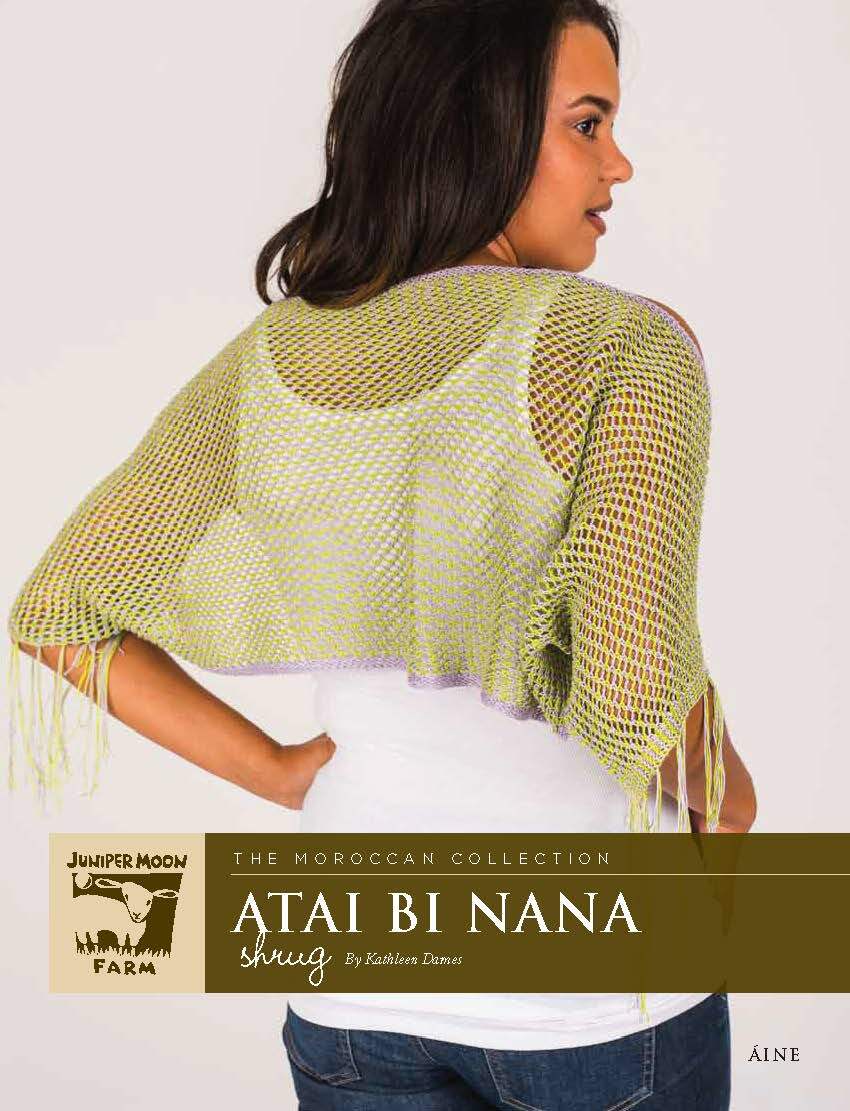 Atai Bi Nana Shrug Cape Knitting Pattern